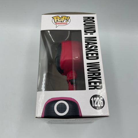 Funko Pop! Squid Game Round: Masked Worker 'Circle Face' Vinyl Figure #1226