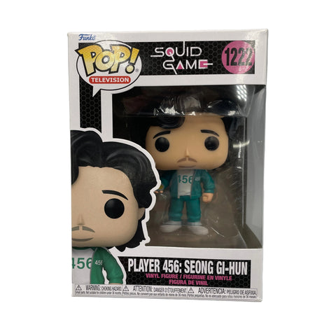 Funko Pop! Squid Game Player 456 Seong Gi-Hun Vinyl Figure #1222