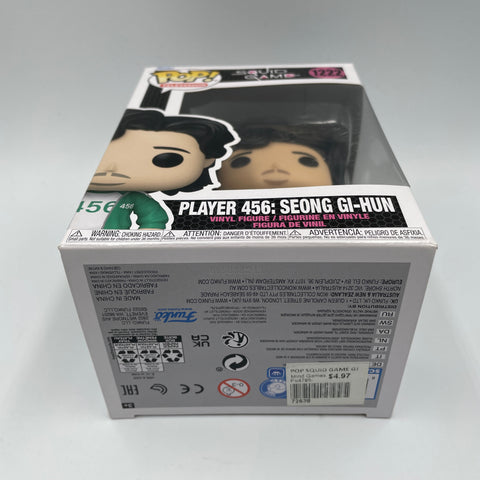 Funko Pop! Squid Game Player 456 Seong Gi-Hun Vinyl Figure #1222
