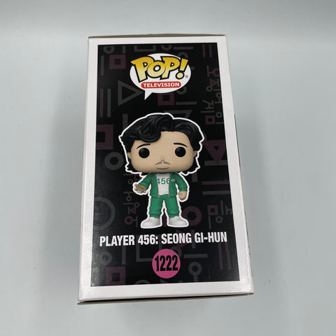 Funko Pop! Squid Game Player 456 Seong Gi-Hun Vinyl Figure #1222
