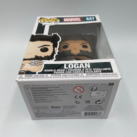 Funko Pop! Marvel Logan 'Wolverine' Vinyl Figure #647