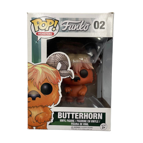 Funko Pop! Monsters Butterhorn Pop Orange Vinyl Figure #02