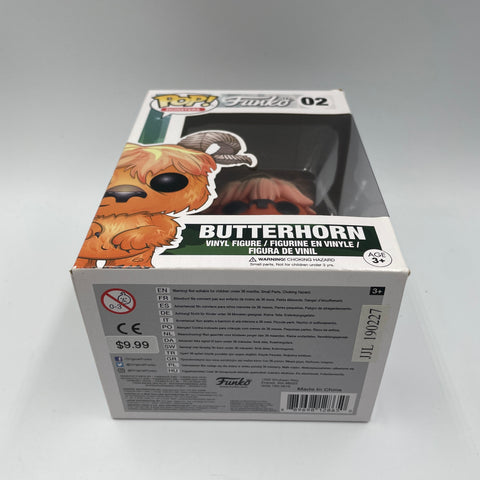 Funko Pop! Monsters Butterhorn Pop Orange Vinyl Figure #02