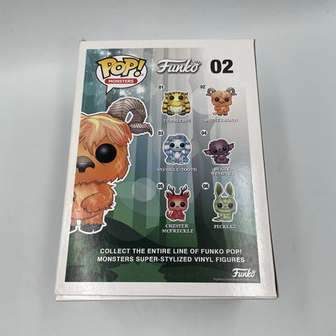 Funko Pop! Monsters Butterhorn Pop Orange Vinyl Figure #02