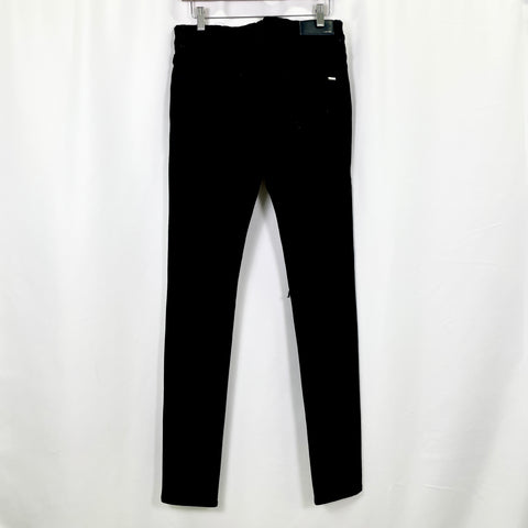 Amiri MX 1 Distressed Rubber Patch Jean 'Black' | US M 36"