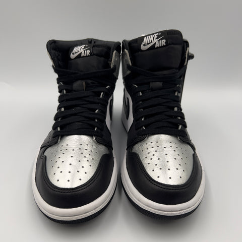 Air Jordan 1 Retro High 'Silver Toe (2021)' | US W 7 / US GS 5.5Y (No Box)
