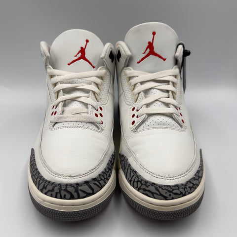 Air Jordan 3 Retro 'White Cement Reimagined (2024)' | US M 11 (No Box)
