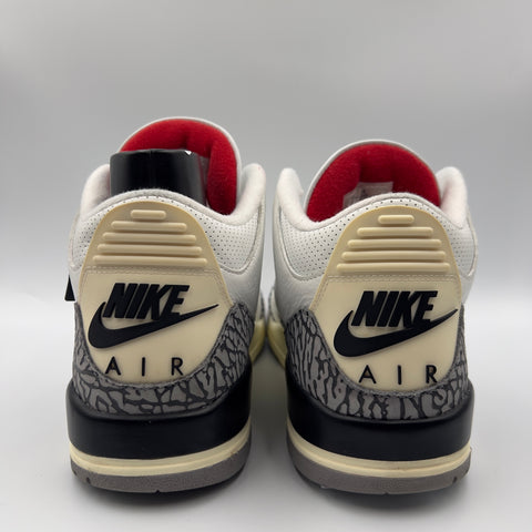 Air Jordan 3 Retro 'White Cement Reimagined (2024)' | US M 11 (No Box)