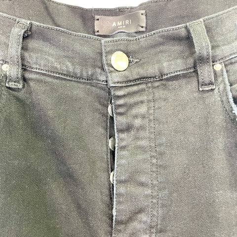 Amiri MX2 Brown Bandana Jeans 'Black Brown' | US M 32"