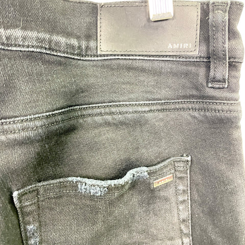 Amiri MX2 Brown Bandana Jeans 'Black Brown' | US M 32"