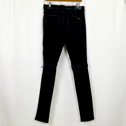 Amiri MX2 Brown Bandana Jeans 'Black Brown' | US M 32"