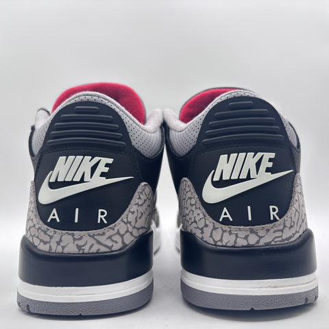 Air Jordan 3 Retro OG 'Black Cement (2024)' | US M 10