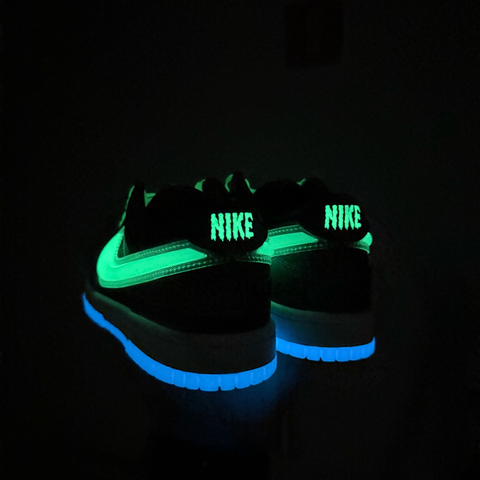 Nike Dunk Low GS 'Halloween Glow in the Dark (2024)' | GS 5Y (No Box)