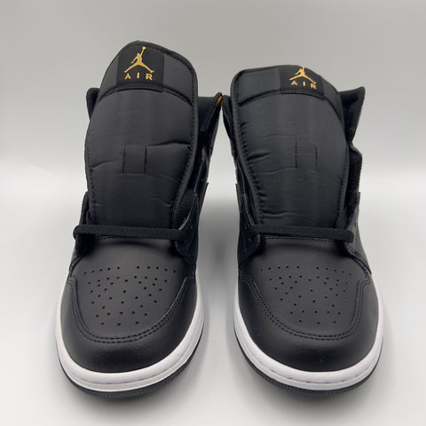 Air Jordan 1 Mid 'Black Metallic Gold (2024)' | US M 8.5