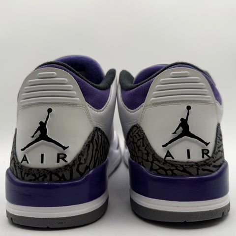 Air Jordan 3 Retro 'Dark Iris (2022)' | US M 10.5
