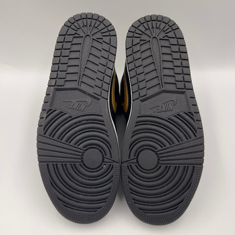 Air Jordan 1 Mid 'Black Metallic Gold (2024)' | US M 8.5