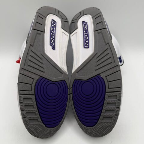 Air Jordan 3 Retro 'Dark Iris (2022)' | US M 10.5