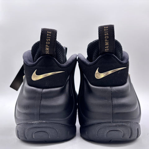 Nike Air Foamposite Pro 'Black Metallic Gold (2018)' | US M 8 (No Box)