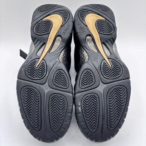 Nike Air Foamposite Pro 'Black Metallic Gold (2018)' | US M 8 (No Box)