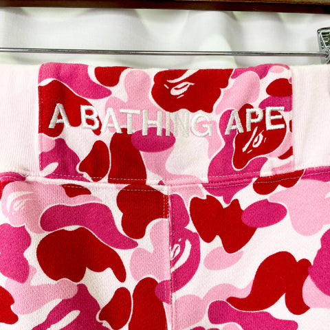 Bape ABC Camo Sweat Short 'Pink' | US M XX-Large