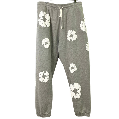 Denim Tears The Cotton Wreath Sweatpant 'Grey' | US M X-Large