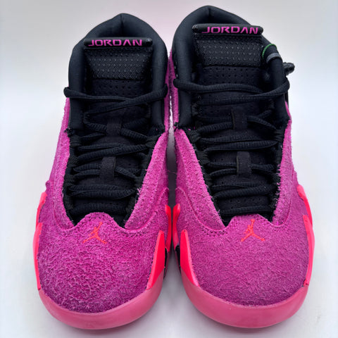 Air Jordan 14 Retro Low 'Shocking Pink (2021)' | US W 6 / US GS 4.5Y (No Box)