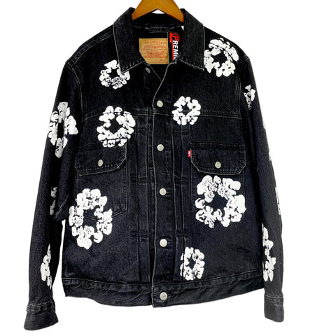 Denim Tears X Levi's Denim Jackets 'Black' | US M Large