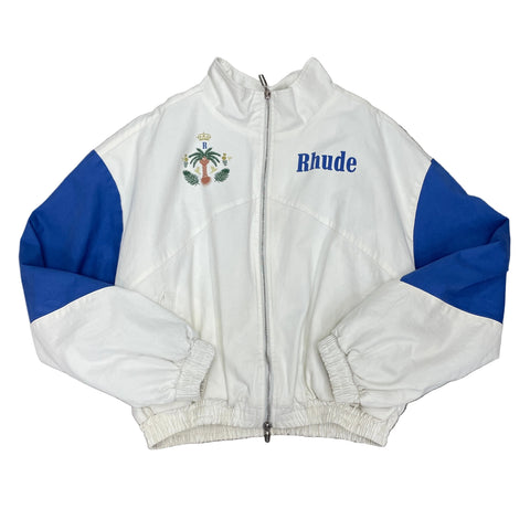 Rhude Flight Jacket 'Creme/Blue' | L
