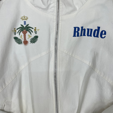 Rhude Flight Jacket 'Creme/Blue' | L