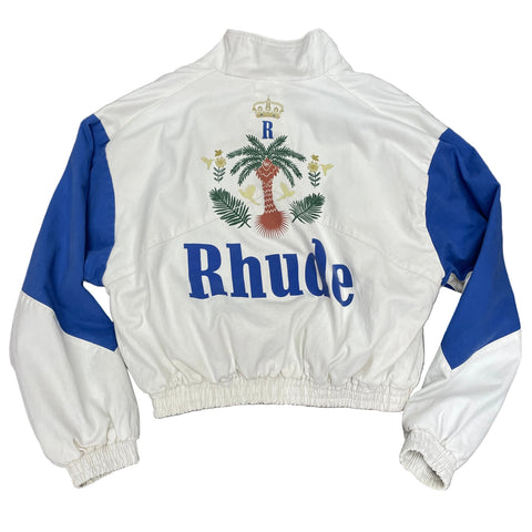 Rhude Flight Jacket 'Creme/Blue' | L