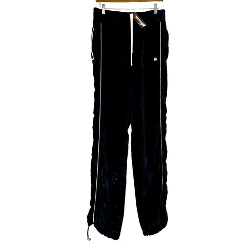Amiri Velvet Flare Track Pants 'Black' | US M Large