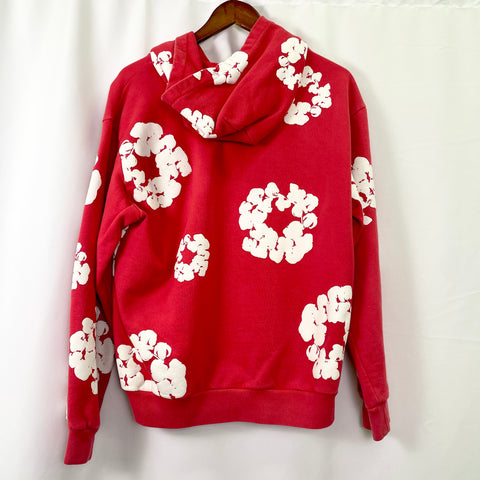 Denim Tears The Cotton Wreath Hoodie 'Red" | US M (Medium)