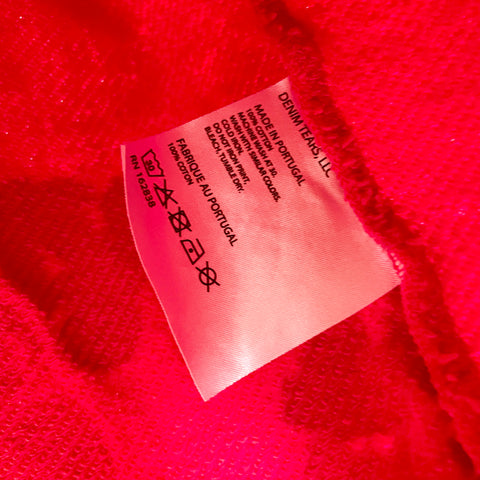 Denim Tears The Cotton Wreath Hoodie 'Red' | US M (Large)