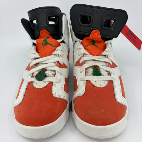 Jordan 6 Retro GS `Gatorade Like Mike White (2017)` | GS 6Y (No Box)