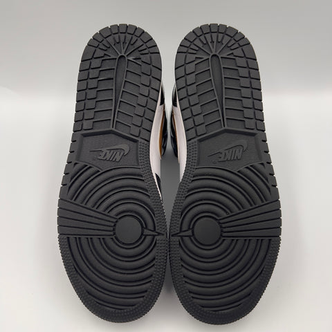 Air Jordan 1 Mid GS 'Patent Black White Gold (2019)' | US GS 6