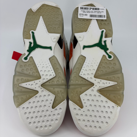 Jordan 6 Retro GS `Gatorade Like Mike White (2017)` | GS 6Y (No Box)