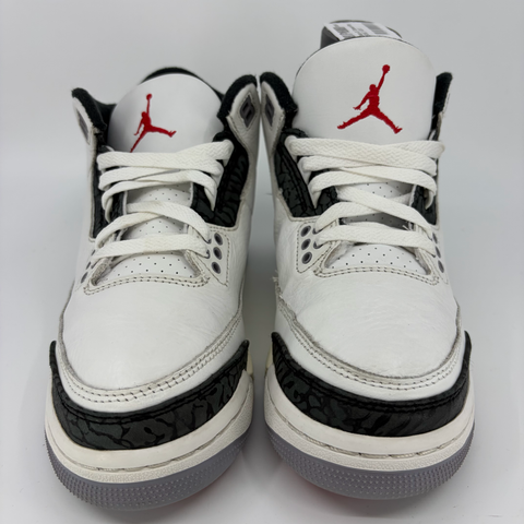 Jordan 3 Retro GS `Cement Grey (2024)` | GS 5 (No Box)