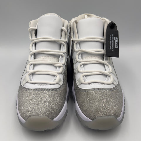 Air Jordan 11 Retro Women's 'White Metallic Silver (2019)' | US W 8 / M 6.5