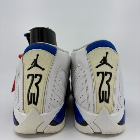 Jordan 14 Retro GS `White Hyper Royal (2020)` | GS 6Y (No Box)
