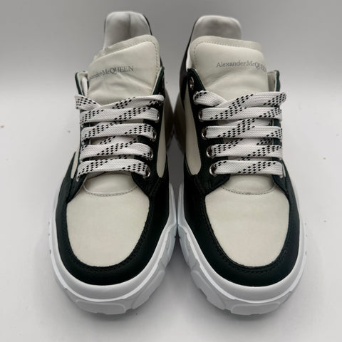 Alexander McQueen New Court Trainer 'Green Black' | EU M41 / US M8