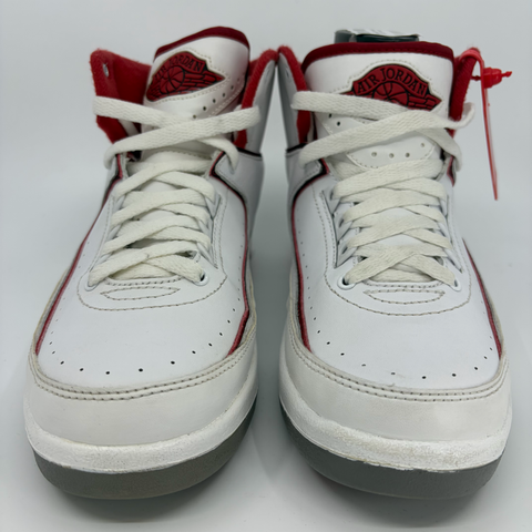 Jordan 2 Retro GS `White Red (2014)` | GS 5.5Y (No Box)