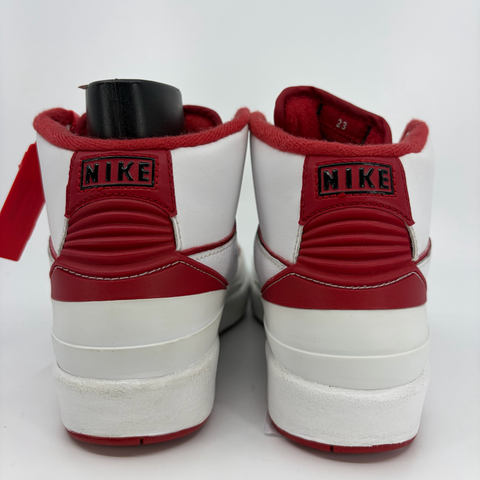 Jordan 2 Retro GS `White Red (2014)` | GS 5.5Y (No Box)