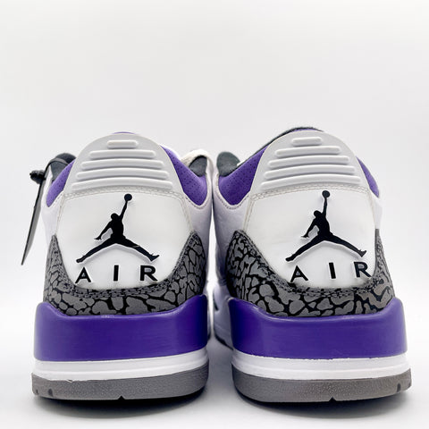 Air Jordan 3 Retro 'Dark Iris (2022)' | US M 9