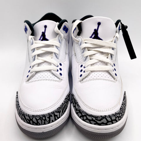 Air Jordan 3 Retro 'Dark Iris (2022)' | US M 9