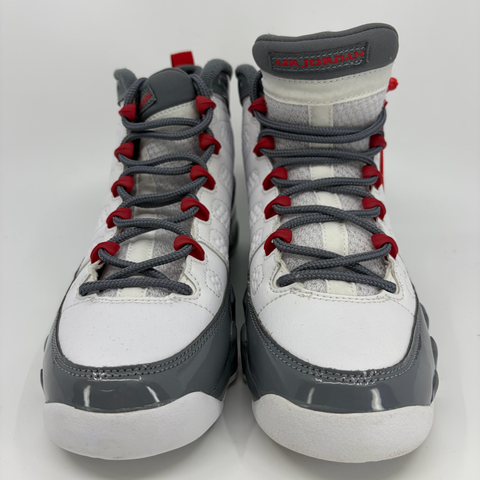 Jordan 9 Retro GS `Fire Red (2022)` | GS 6.5Y (No Box)