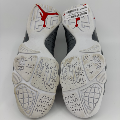 Jordan 9 Retro GS `Fire Red (2022)` | GS 6.5Y (No Box)