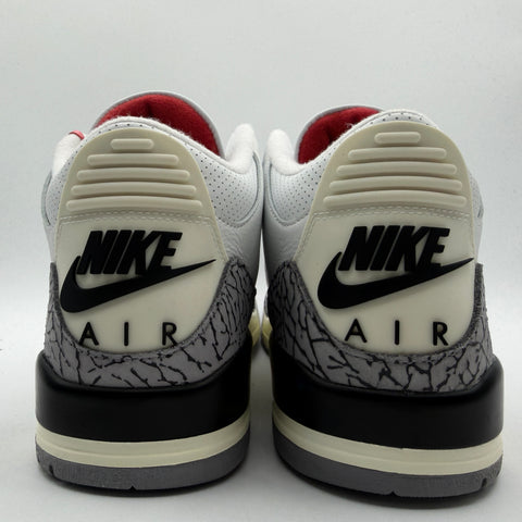 Air Jordan 3 Retro 'White Cement Reimagined (2023)' | US M 10