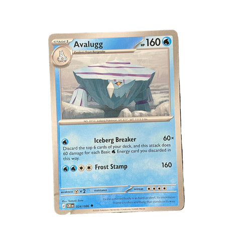 Avalugg 024/086 ME04: Chaos Rising (CRI) – Sneaker Premier