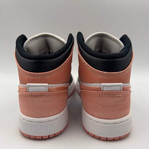 Air Jordan 1 Mid GS 'Light Madder Root (2022)' | US GS 4Y