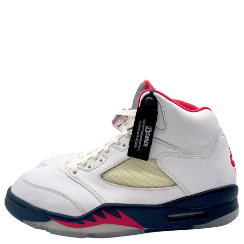 Air Jordan 5 Retro 'Fire Red Silver Tongue (2020)' | US M 11